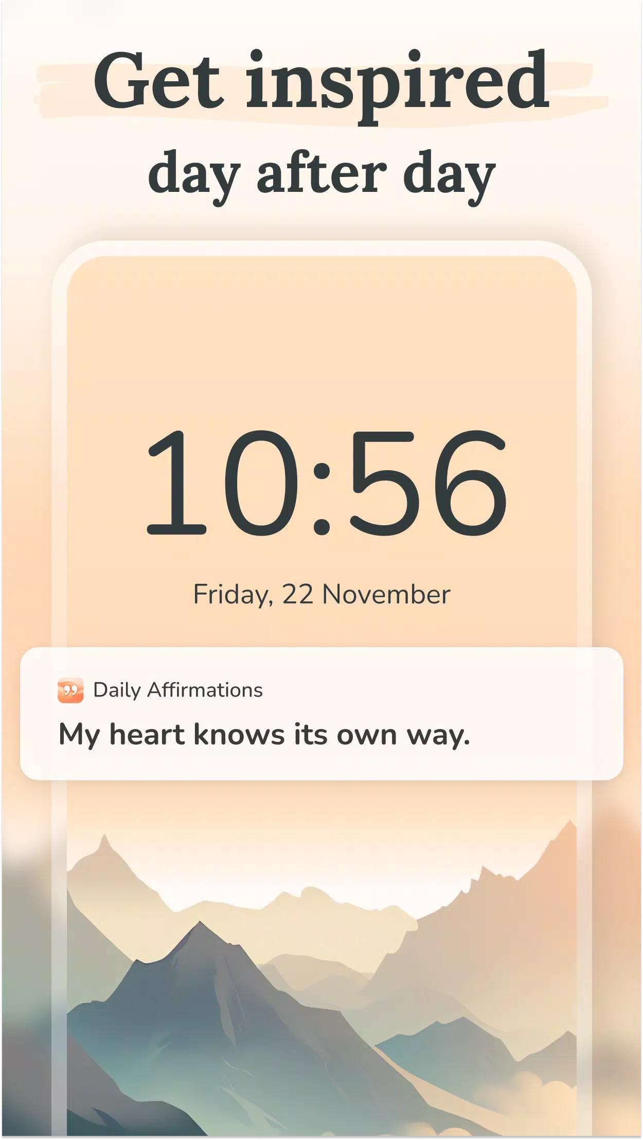 Daily Affirmations: Motivation Screenshots