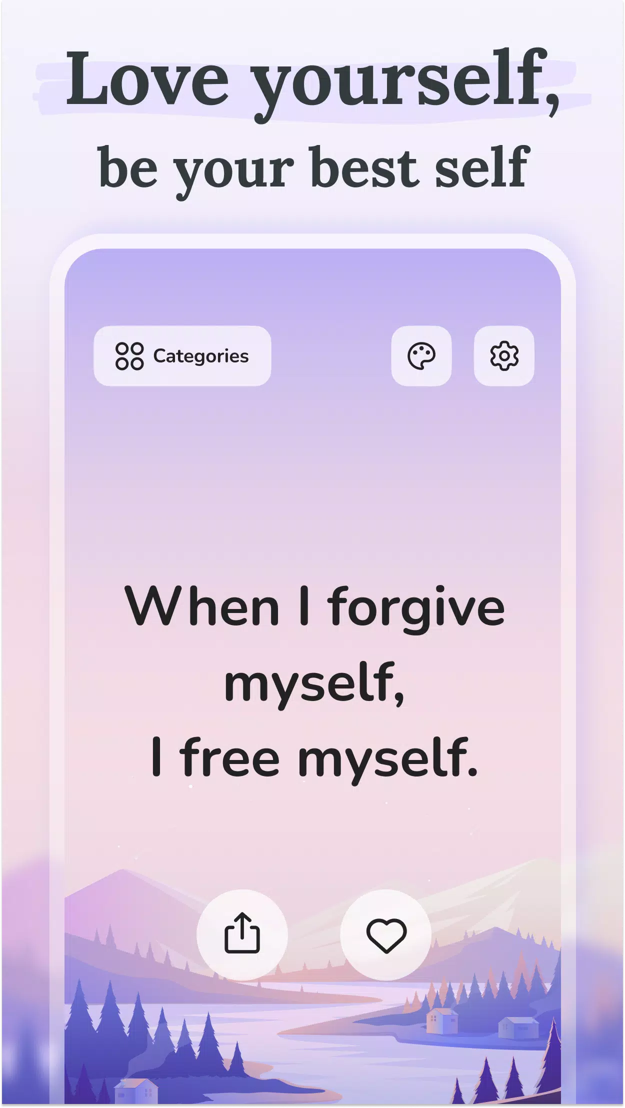 Daily Affirmations: Motivation Screenshots