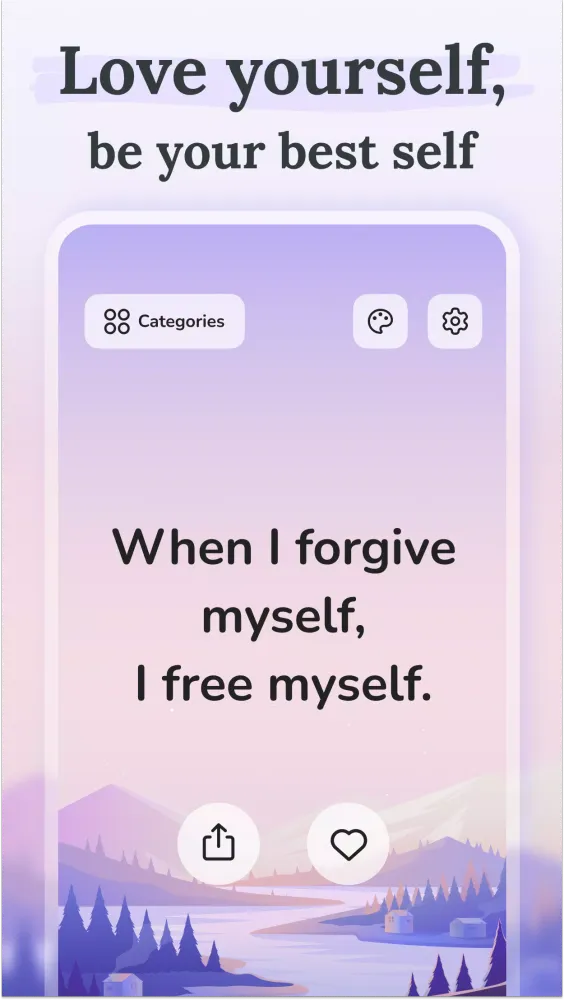 Скриншоты Daily Affirmations: Motivation