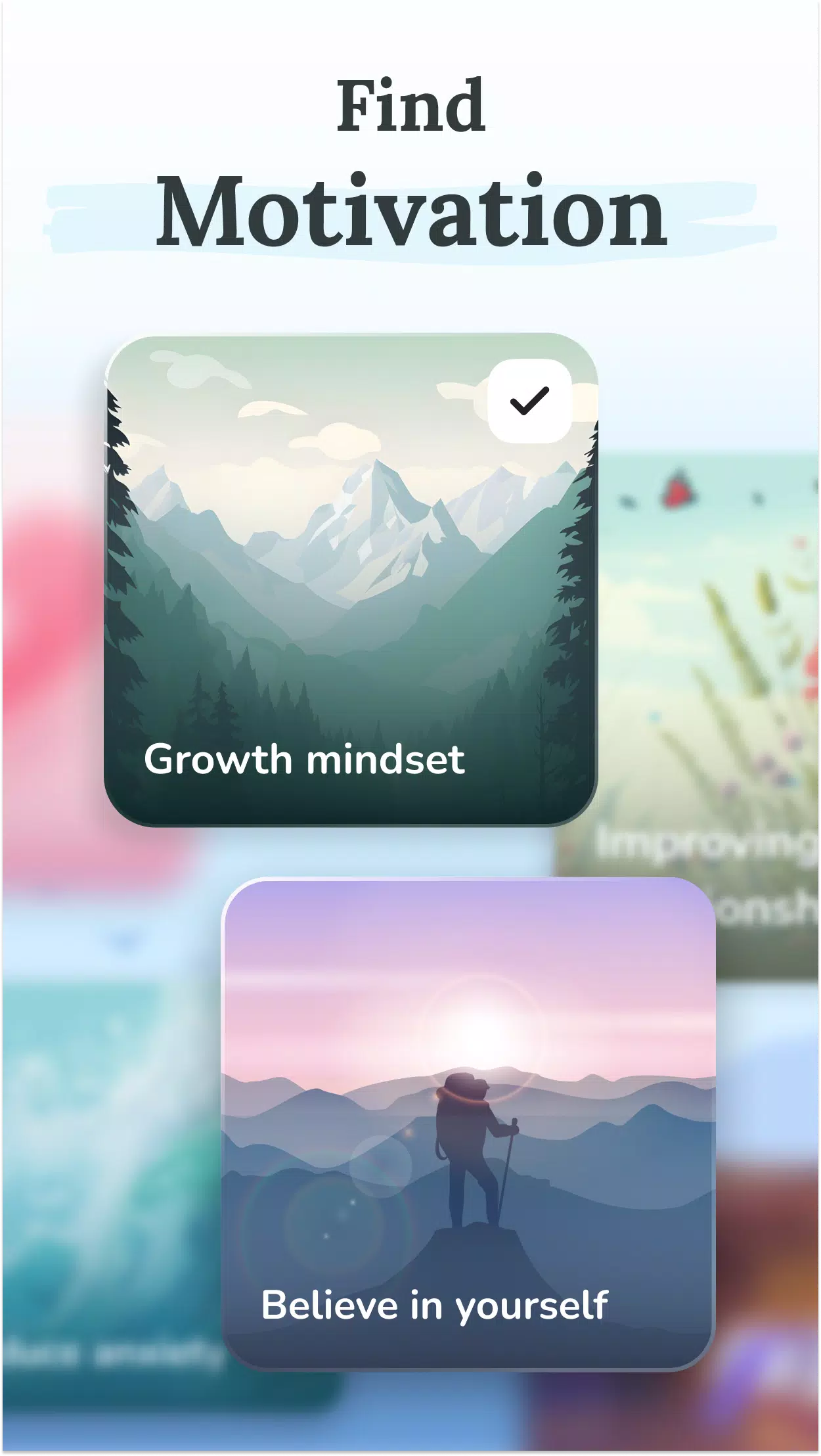 Daily Affirmations: Motivation Screenshots