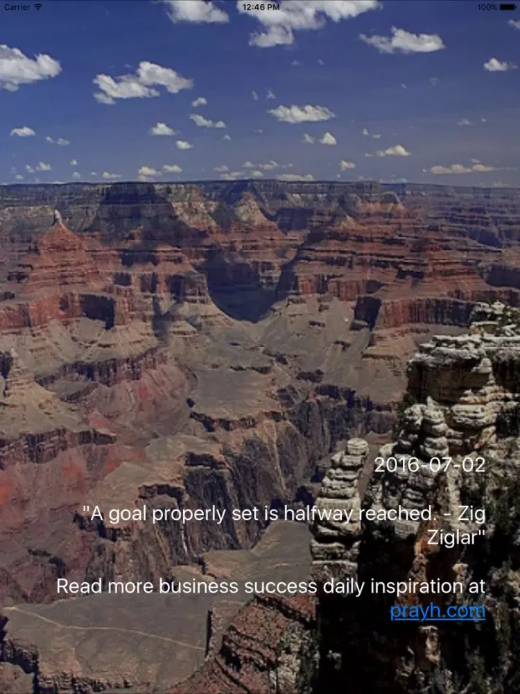 Capturas de tela do Business Success Daily Inspiration iPad 