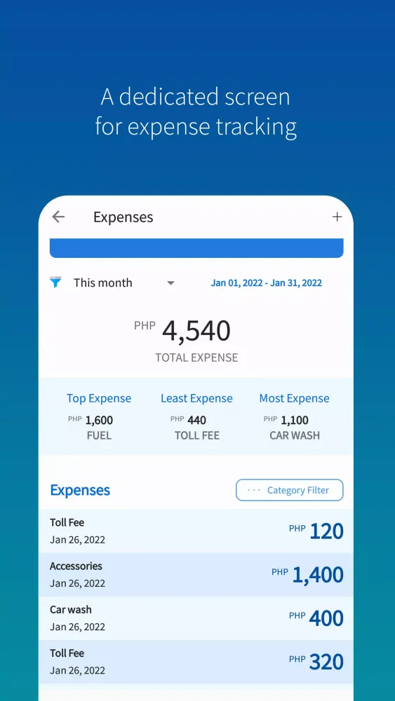 DailyCar: Auto maintenance Screenshots