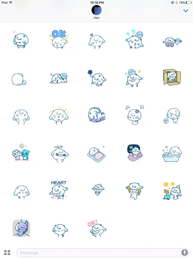 Capturas de pantalla de Dailymoji iPad 