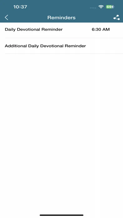 Daily Devotionals Screenshots