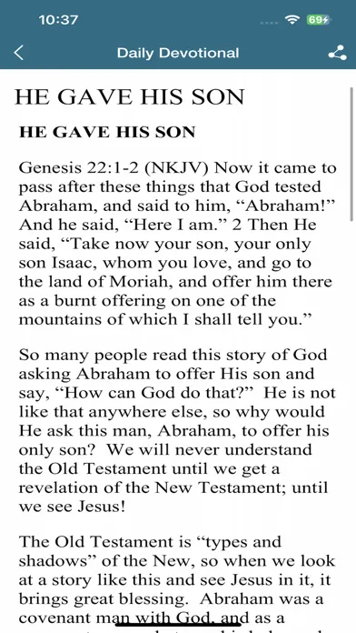 Daily Devotionals Screenshots