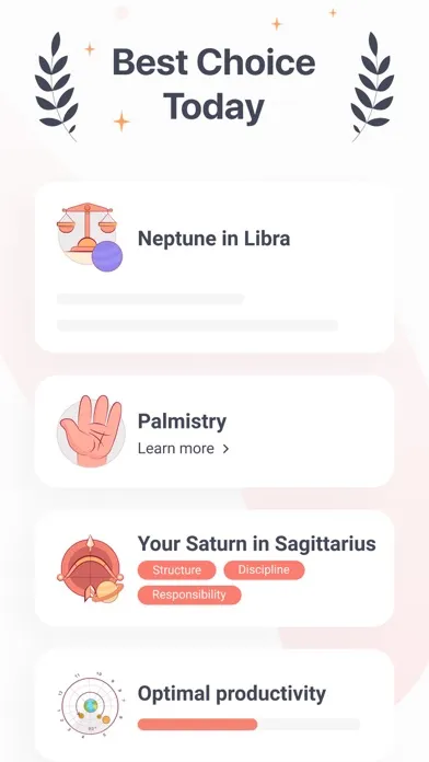 Captures d'écran de Daily Horoscope App 2024