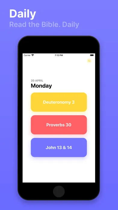 Ảnh chụp màn hình của Daily: Bible Reading