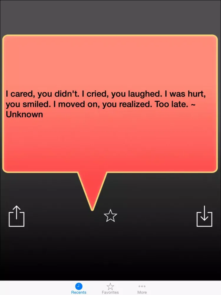 Скриншоты Sad Love Quotes and Phrases - Broken Heart Sayings iPad 