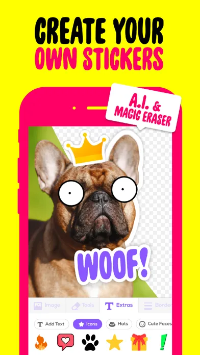 Sticker Maker + Stickers স্ক্রিনশট