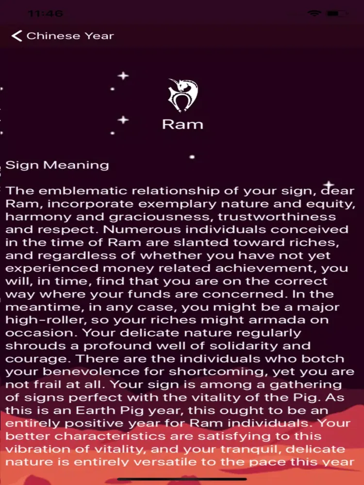 Daily Horoscope & Chinese Sign iPad 应用截图