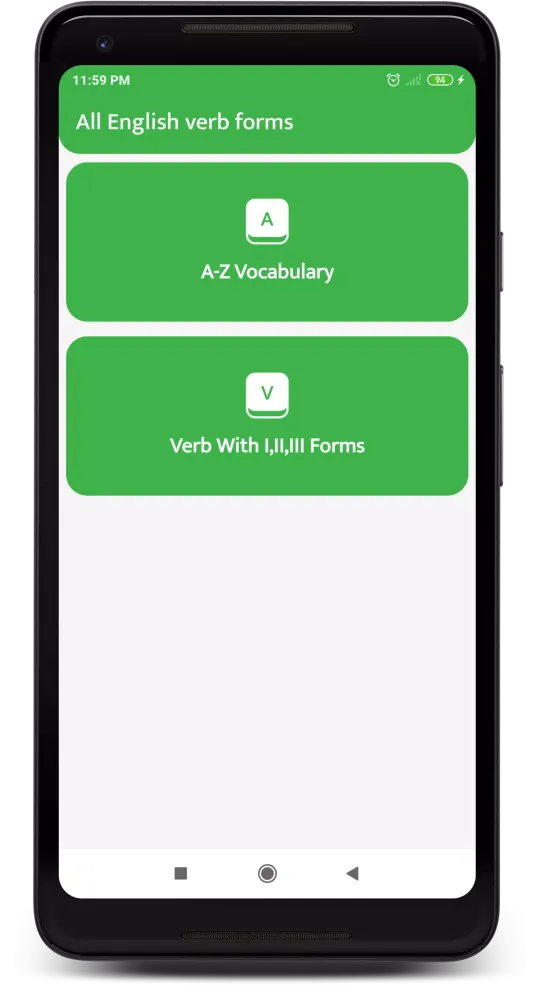 All Verbs In Hindi स्क्रीनशॉट