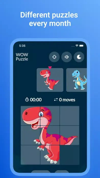 Capturas de pantalla de WOW Puzzle - Dinosaur Version