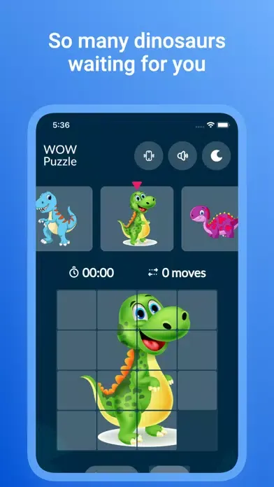 Capturas de pantalla de WOW Puzzle - Dinosaur Version