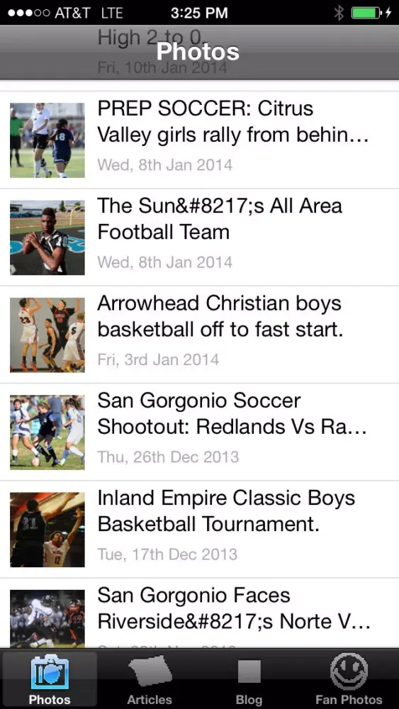 Скриншоты San Bernardino Sun Prep Sports
