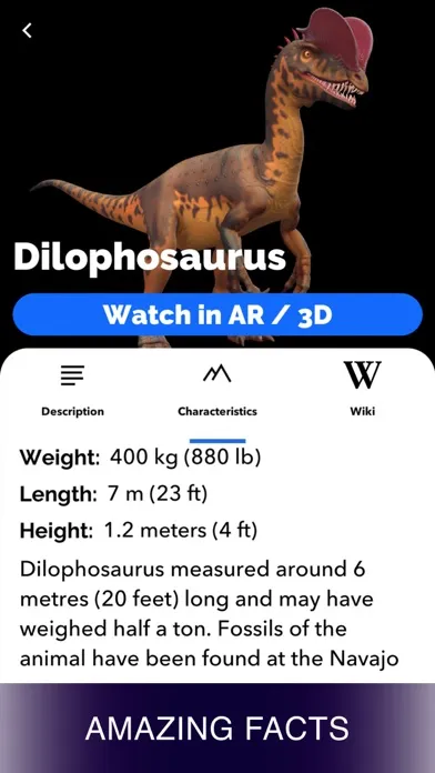 Dinosaur World Alive AR: Facts應用截圖