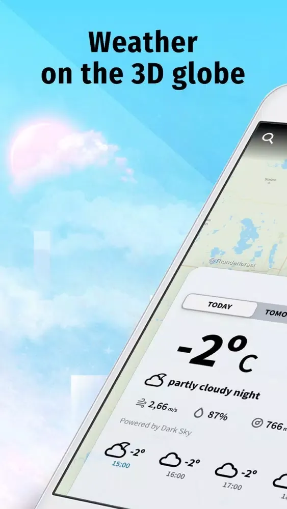 Capturas de tela do Weather Forecast & World Maps