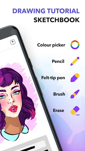Скриншоты My Sketchbook - Learn to draw