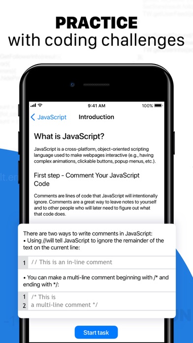 JavaScript Coding Academy Screenshots