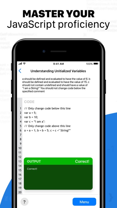 JavaScript Coding Academy Screenshots