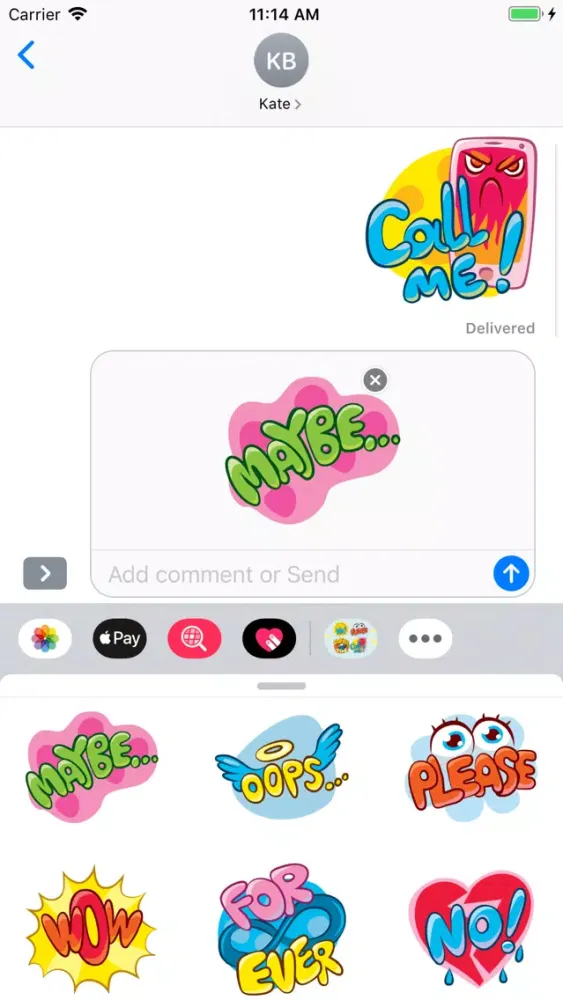 Скриншоты Daily Expressions Emojis