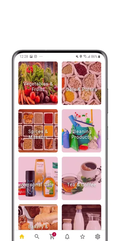Zrzuty ekranu DailyFresh Hub