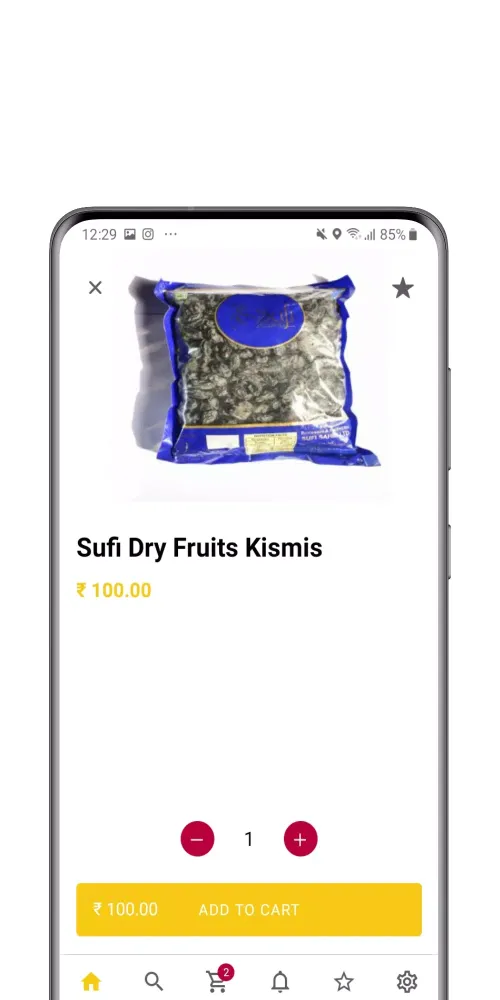 Zrzuty ekranu DailyFresh Hub