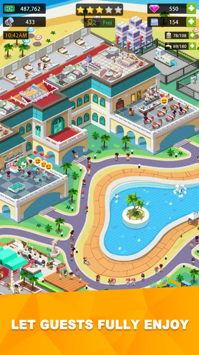 Sim Hotel Tycoon स्क्रीनशॉट