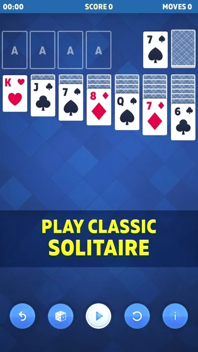 Tangkapan skrin Solitaire Classic Now