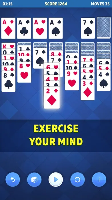 Tangkapan skrin Solitaire Classic Now