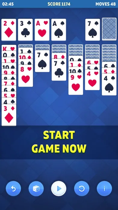 Tangkapan skrin Solitaire Classic Now