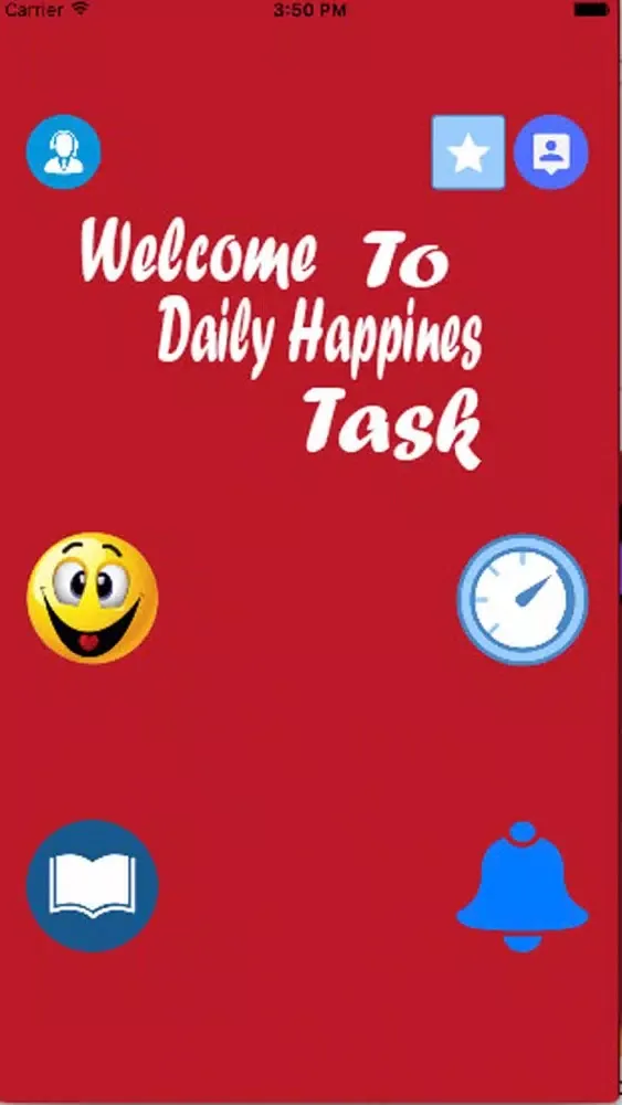 Скриншоты Daily Happiness Task