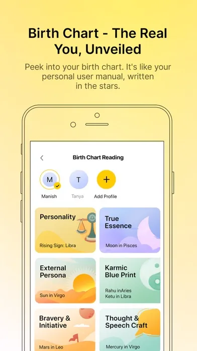 Capturas de pantalla de align27 Vedic Astrology Guide