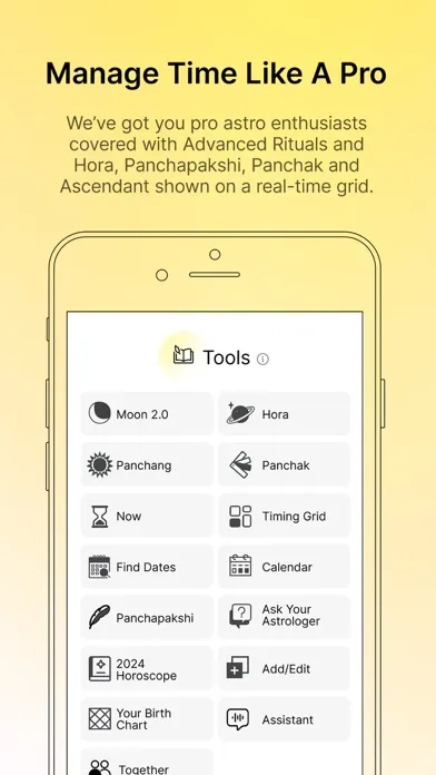 Capturas de pantalla de align27 Vedic Astrology Guide