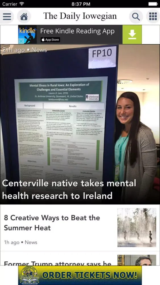Daily Iowegian- Centerville,IA Screenshots