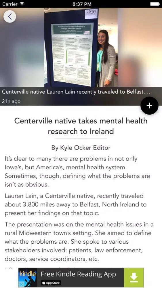 Daily Iowegian- Centerville,IA Screenshots