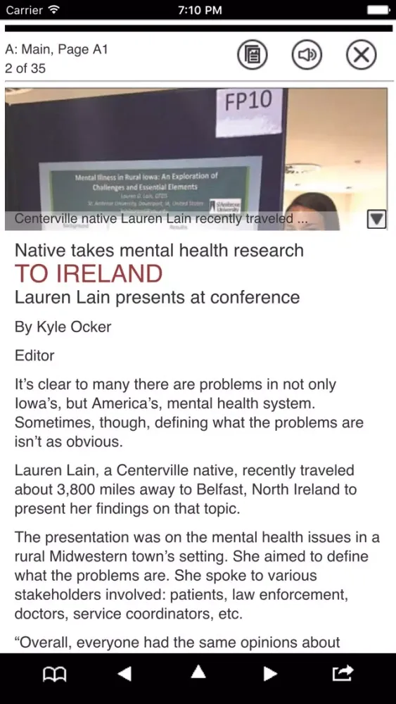Daily Iowegian- Centerville,IA Screenshots