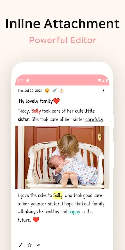 Capturas de pantalla de DailyLife - My Diary, Journal