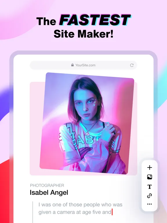 Zrzuty ekranu Wiki & Site Maker - Yongle iPad 