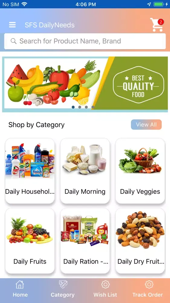 SFS DailyNeeds स्क्रीनशॉट