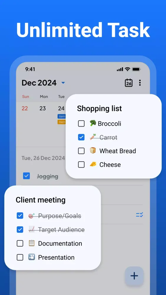 Weekly Planner Ekran Görüntüleri