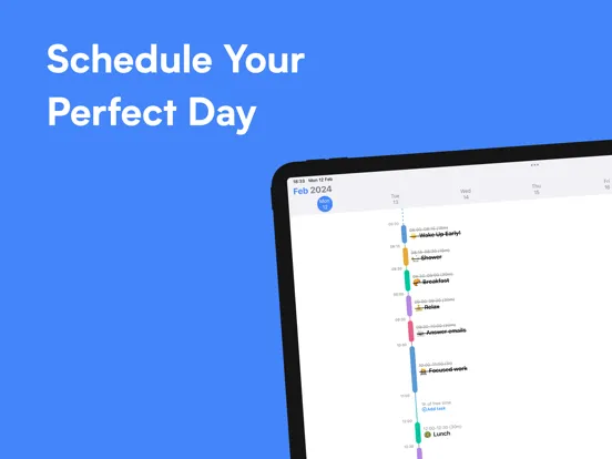 صور Day Schedule & Routine Planner iPad 