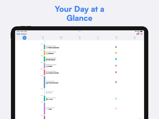 صور Day Schedule & Routine Planner iPad 