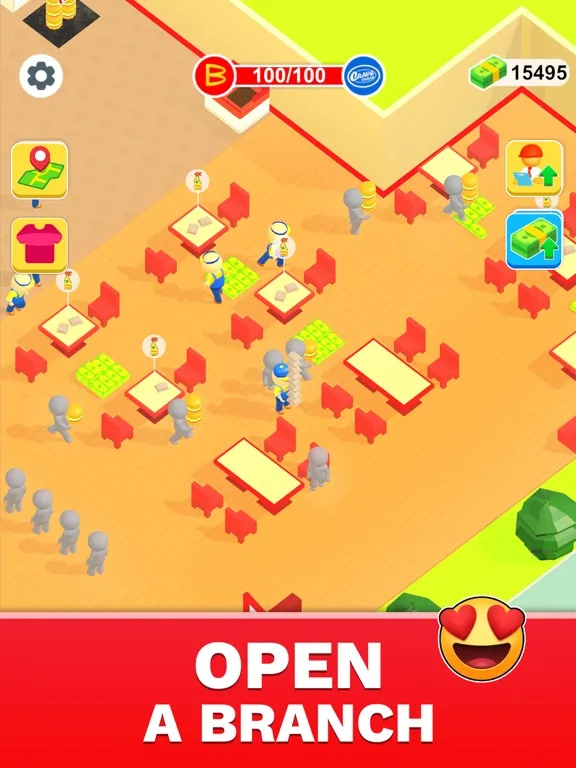 Captures d'écran de Idle Burger Tycoon iPad 