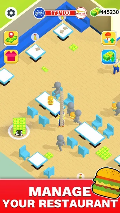 Captures d'écran de Idle Burger Tycoon