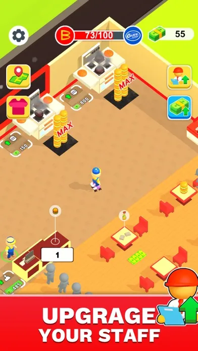 Captures d'écran de Idle Burger Tycoon