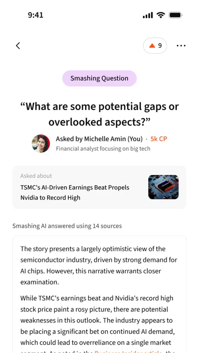 Screenshot di Smashing: Read Smarter