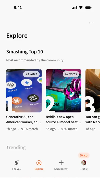 Screenshot di Smashing: Read Smarter