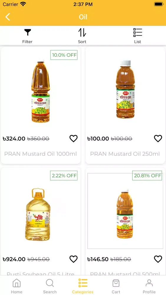 Daily Shopping Ekran Görüntüleri