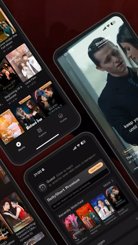 DailyShort - Short Dramas TV Ekran Görüntüleri