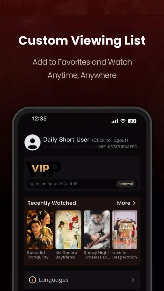 DailyShort - Short Dramas TV Ekran Görüntüleri